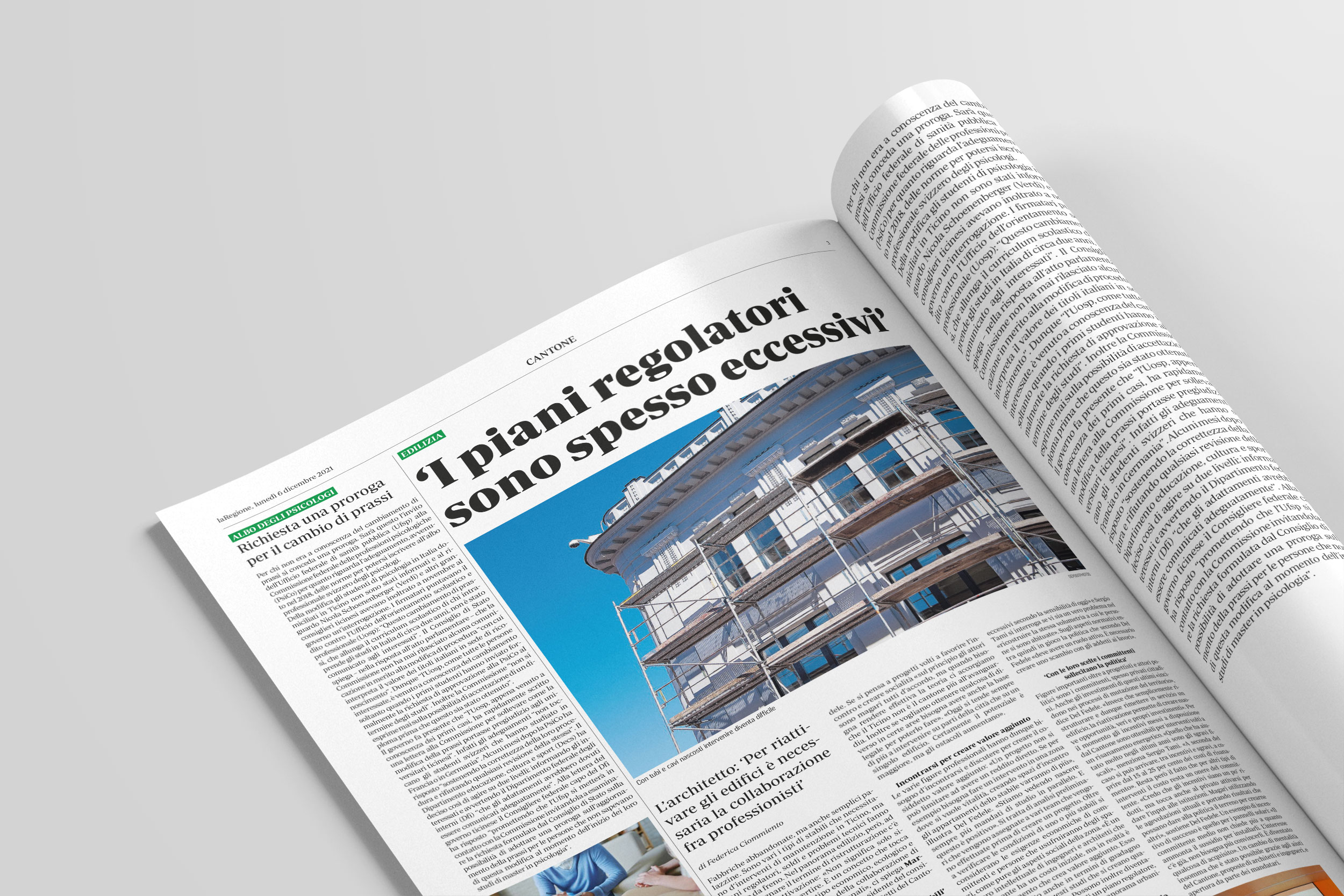 I piani regolatori sono spesso eccessivi