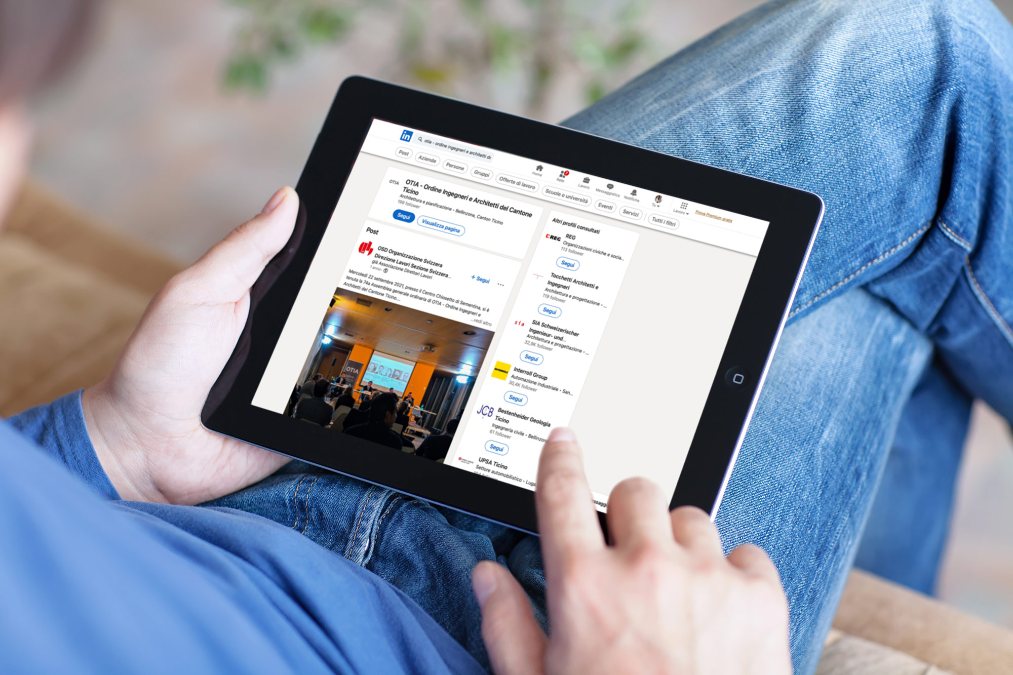 Oltre 1’000 i membri del gruppo Otia di Linkedin.